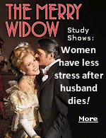 A study suggests that widows actually suffer less stress and frailty than wives whose husbands are still alive. The findings are in contrast to previous research which showed marriage has a protective effect on health, lowering the risk of a heart attack, depression and increasing the chance of surviving from cancer. The University of Padova found that while men suffer negative consequences when their wife dies - because they rely more heavily on their spouse -  women appear to get healthier.